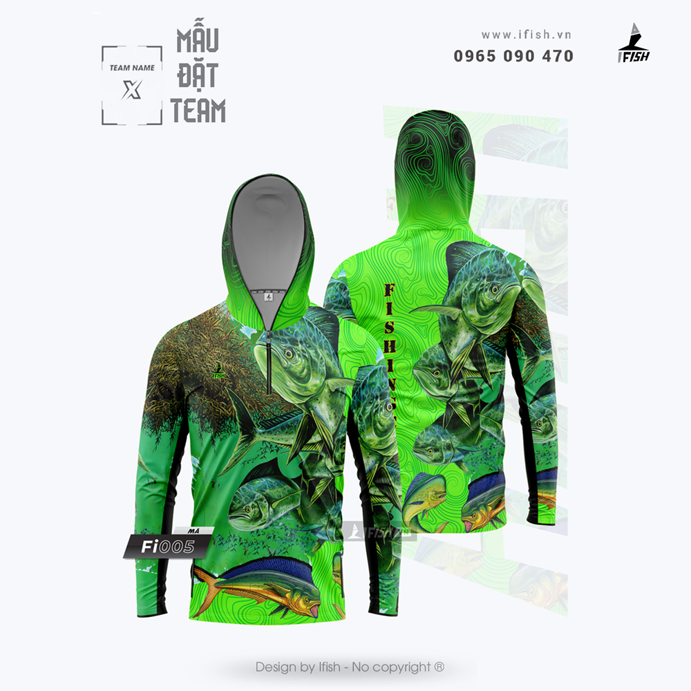  Áo câu cá FI005 