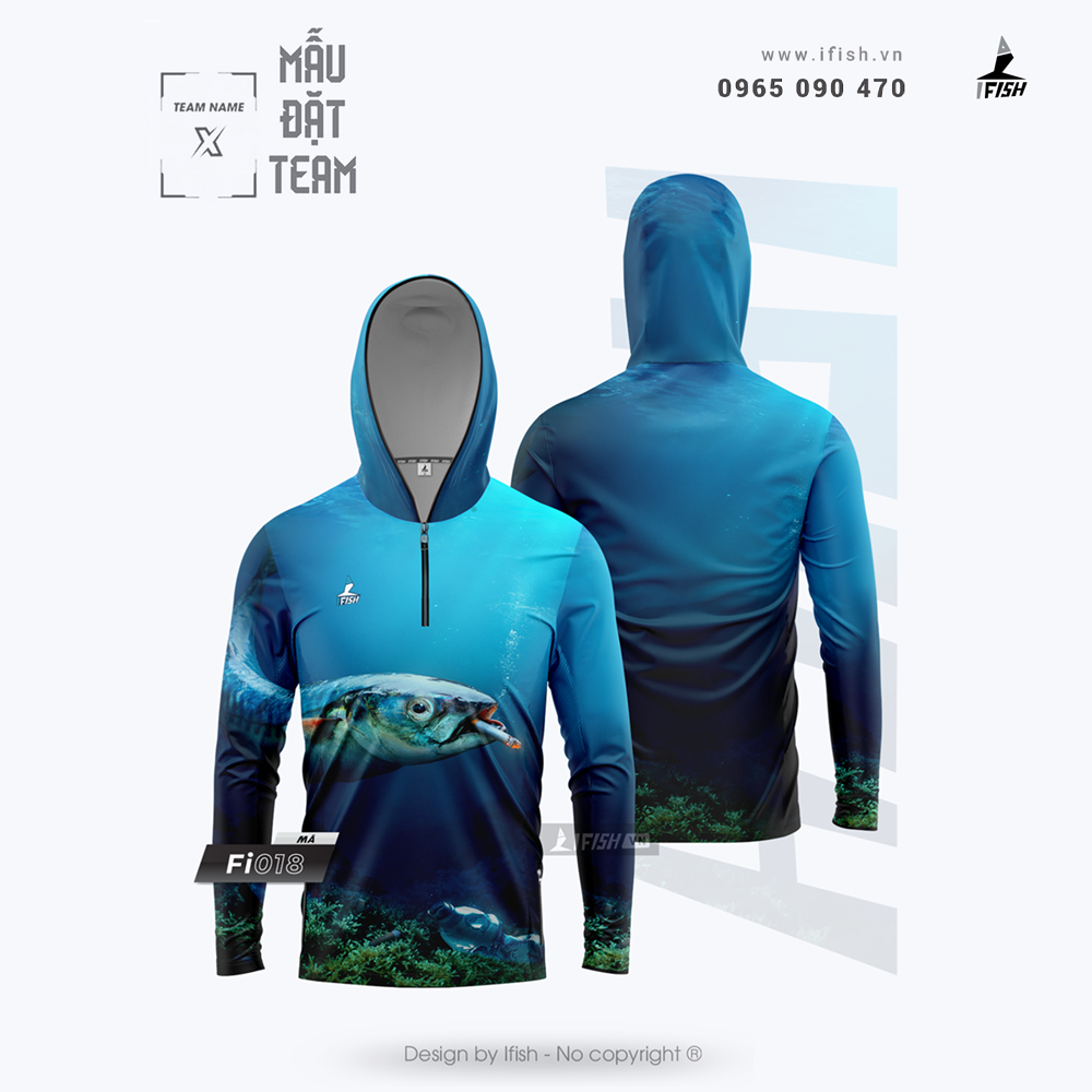  Áo câu cá FI018 