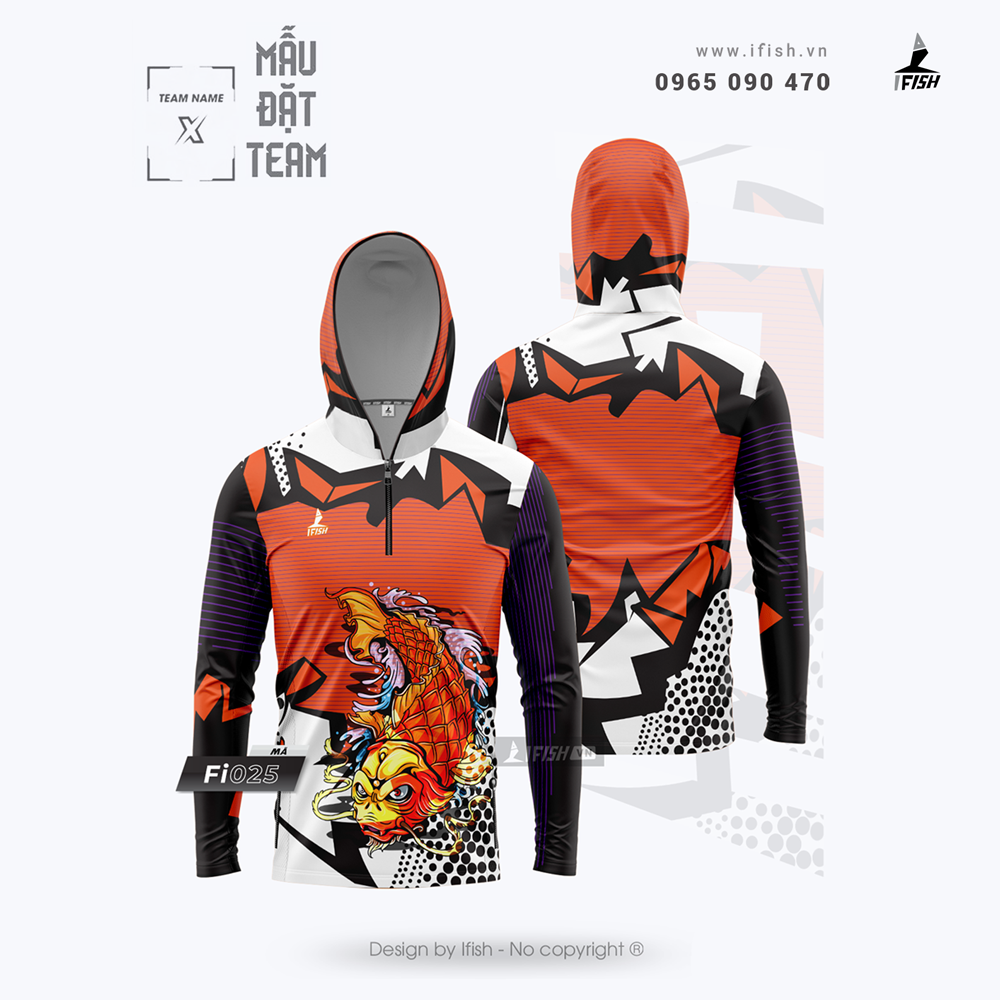  Áo câu cá FI025 