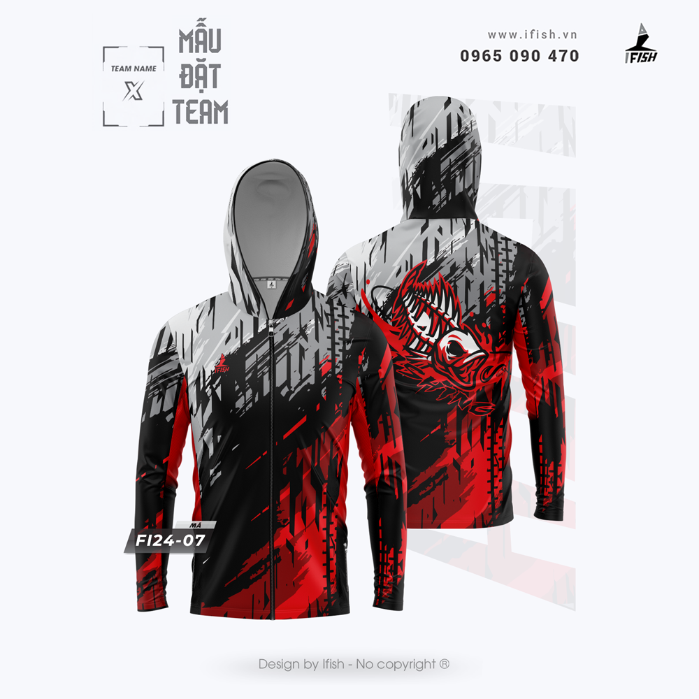  Áo câu cá FI24-007 