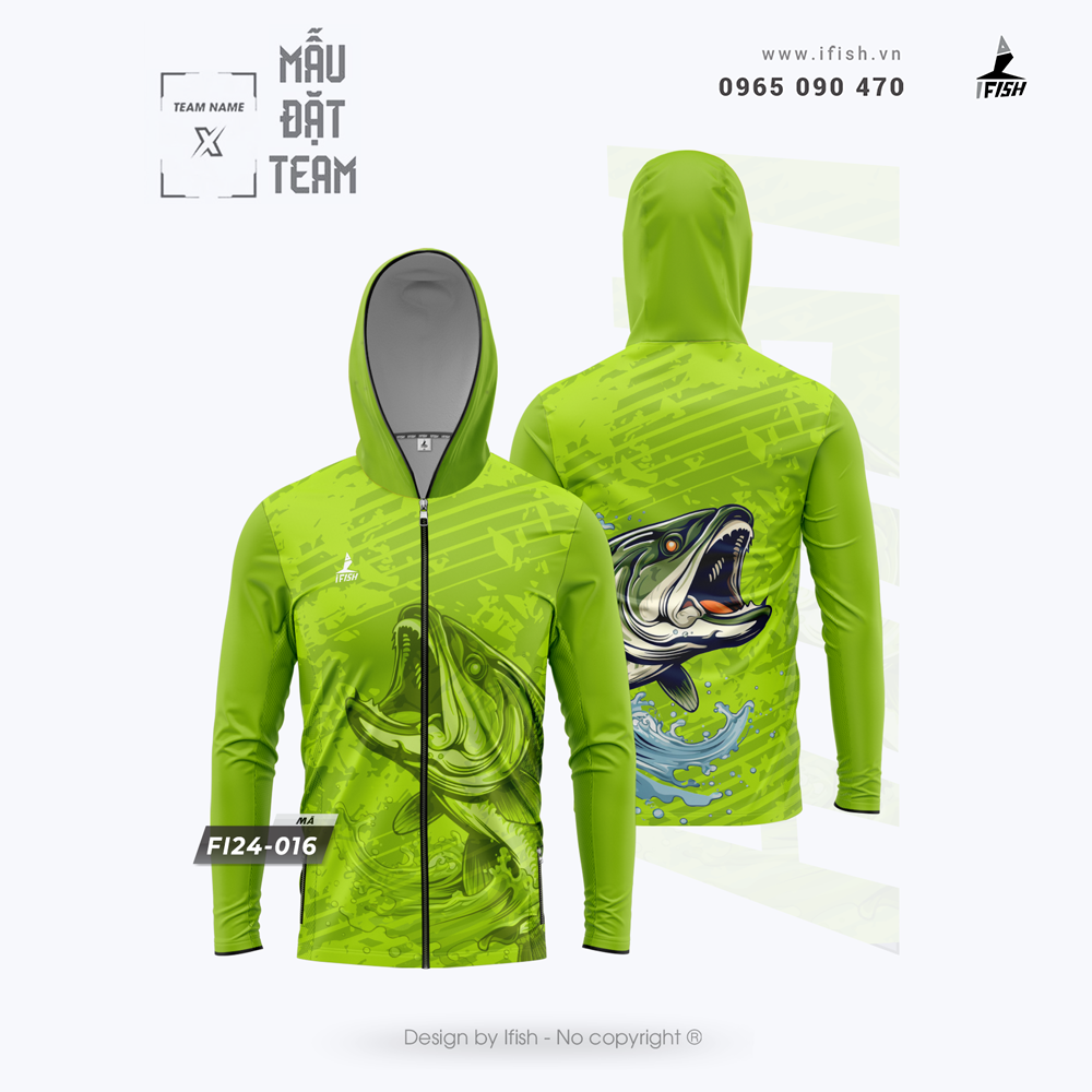  Áo câu cá FI24-016 