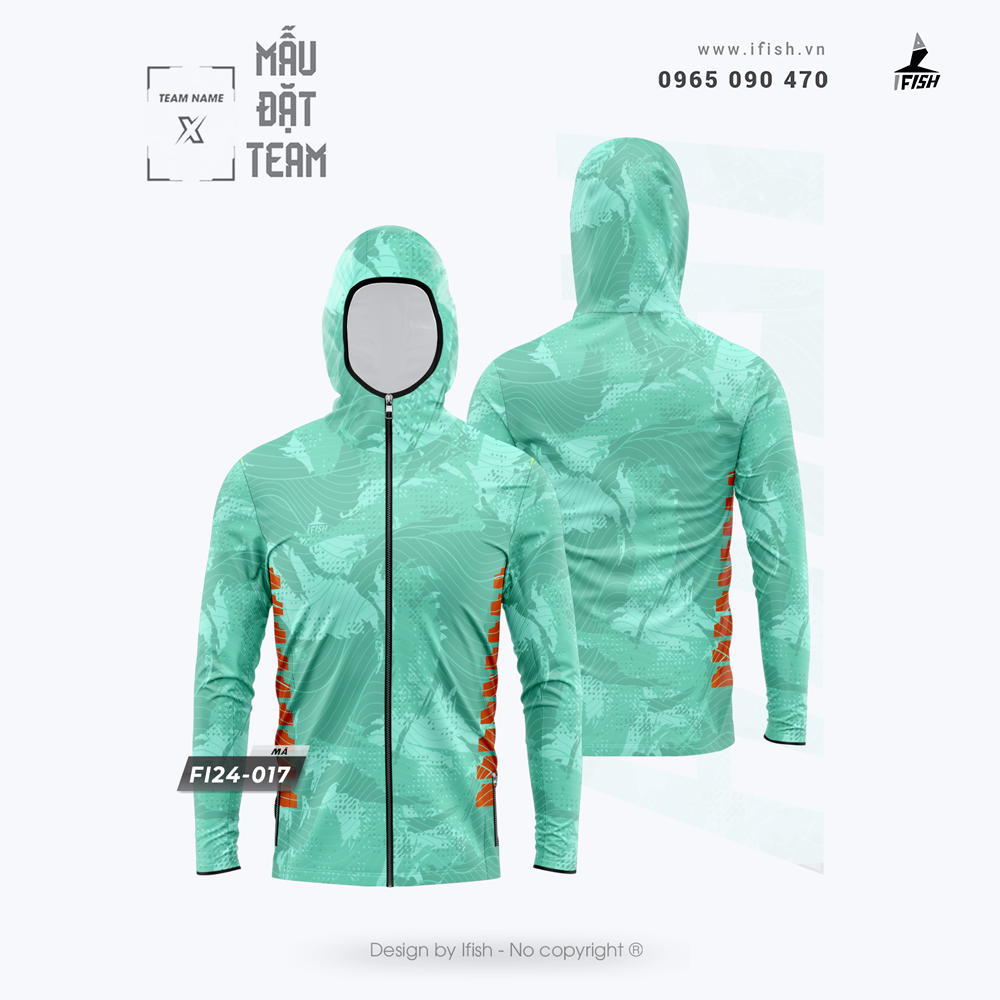  Áo câu cá FI24-017 