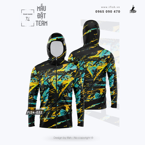 Áo câu cá chống nắng đẹp FI24-032