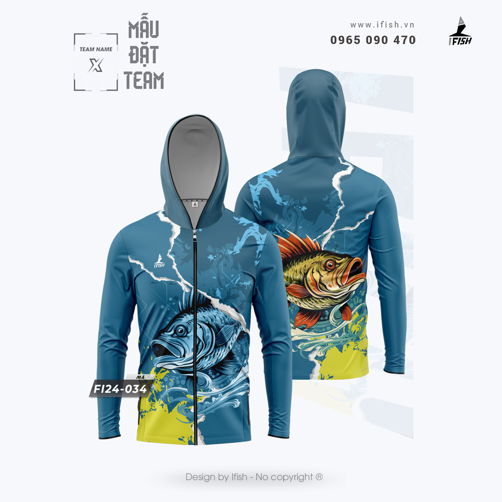  Áo câu cá FI24-034 