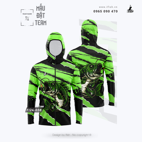 Áo câu cá chống nắng đẹp FI24-038