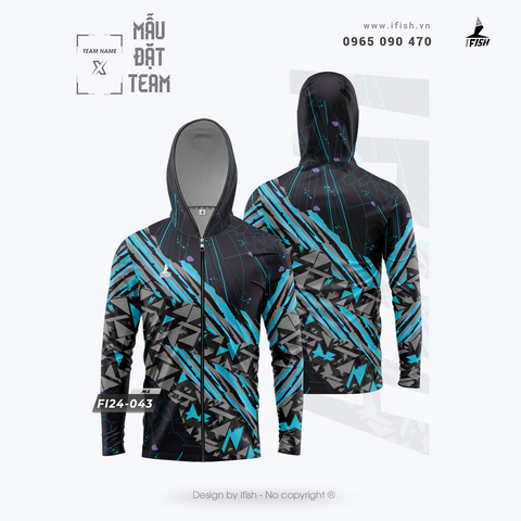 Áo câu cá chống nắng đẹp FI24-043