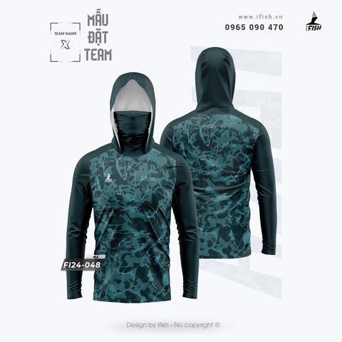 Áo câu cá chống nắng đẹp FI24-048
