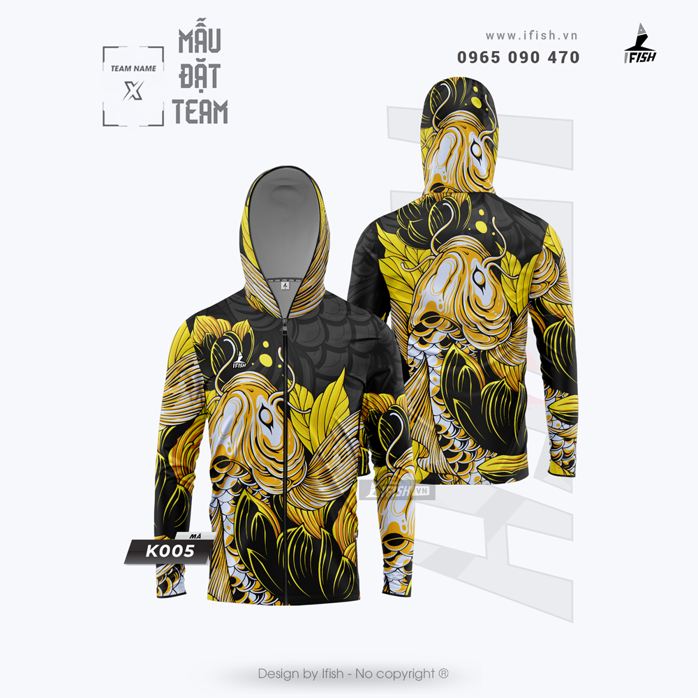  Áo câu cá K005 