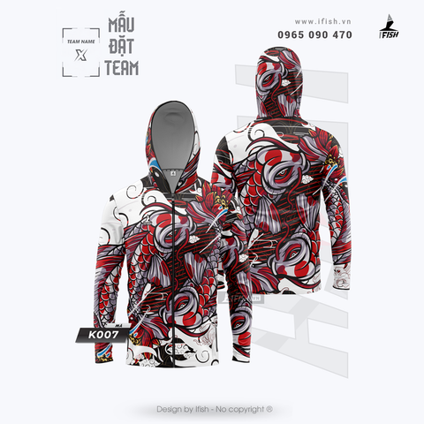 Áo câu cá chống nắng đẹp K007