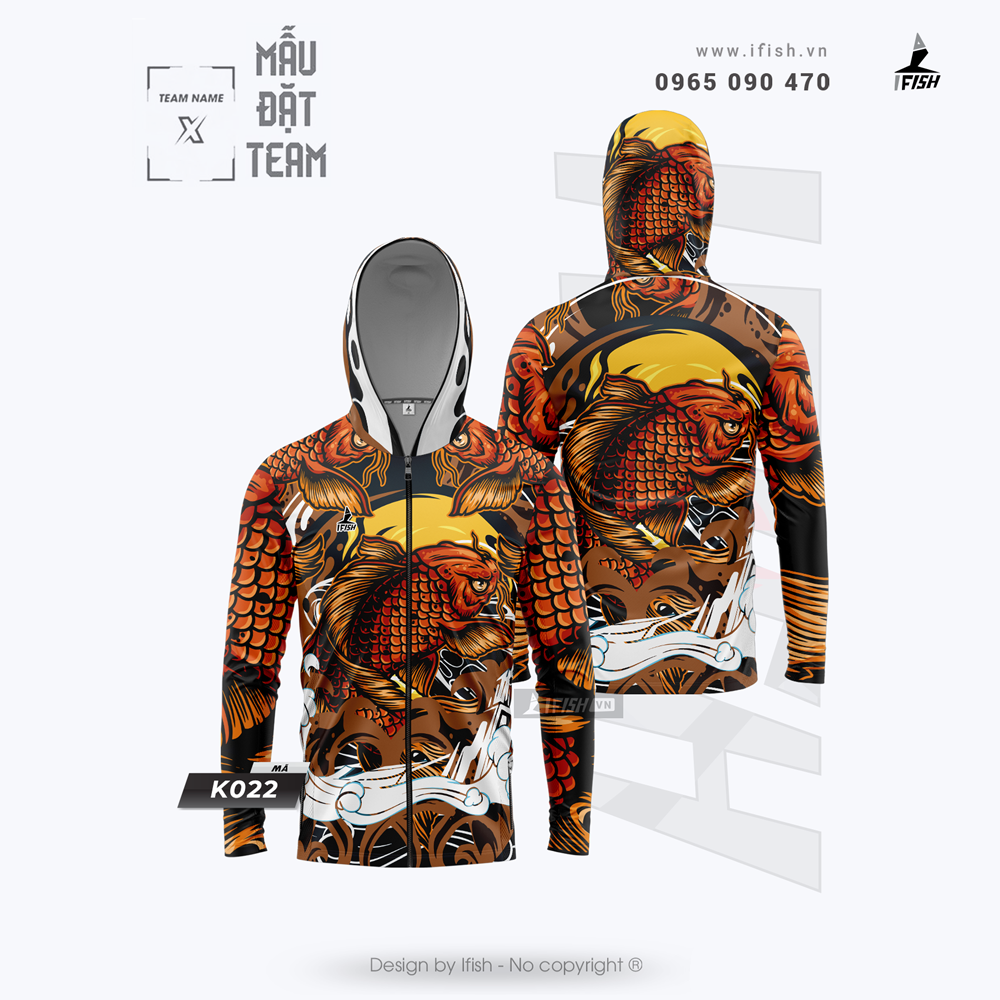  Áo câu cá K022 