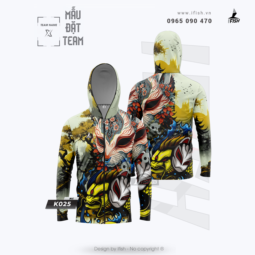  Áo câu cá K025 