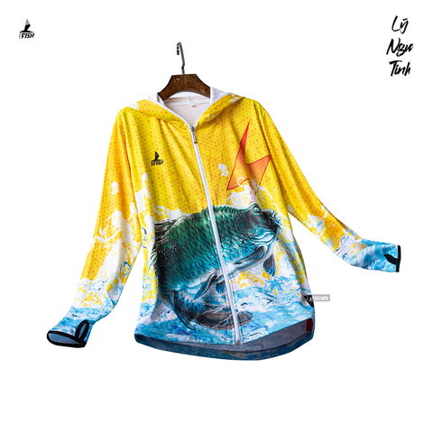 Áo câu cá đẹp lý ngư tinh