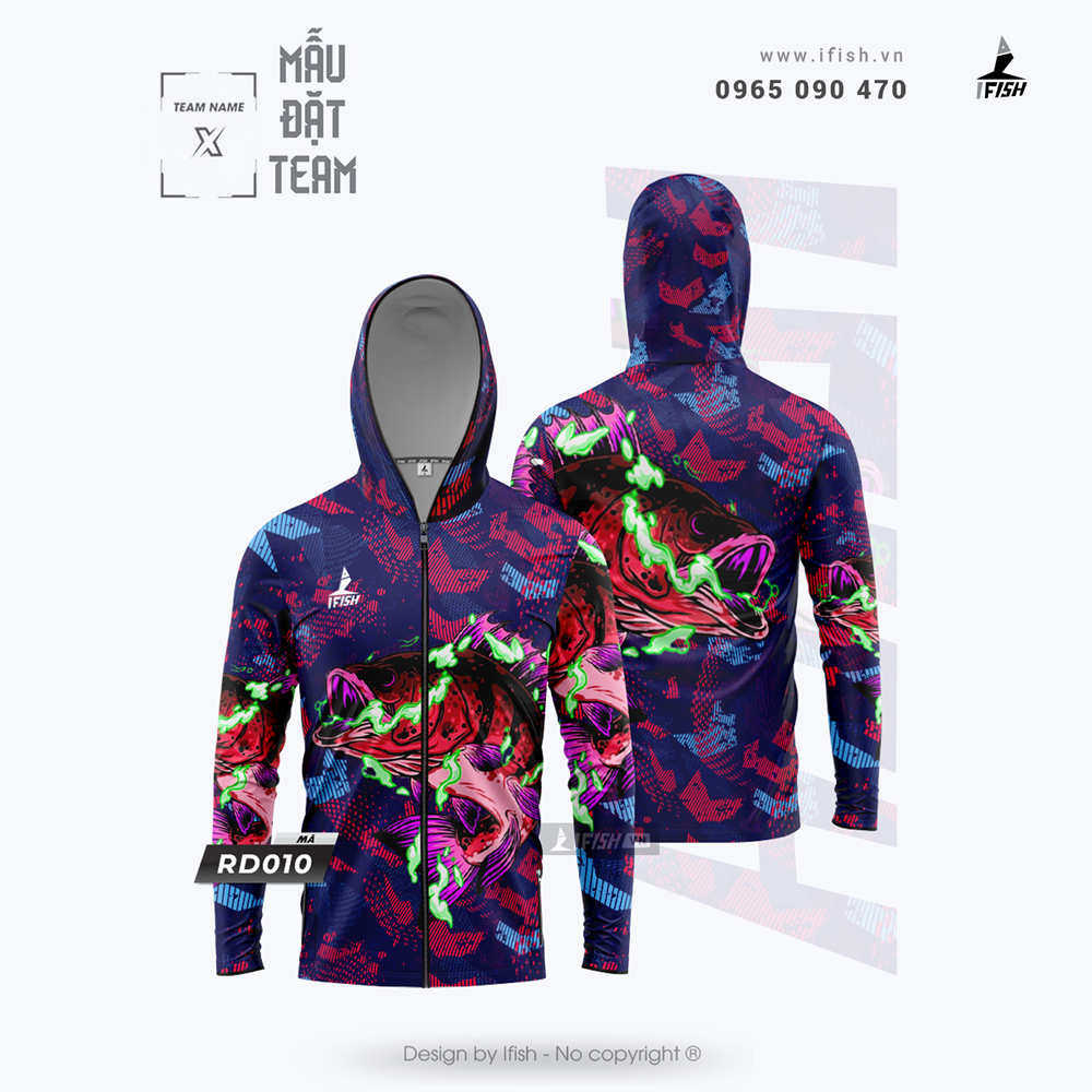  Áo câu cá RD010 