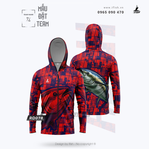 Áo câu cá chống nắng đẹp RD078