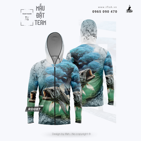 Áo câu cá chống nắng đẹp RD087