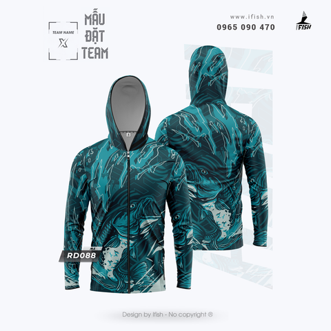 Áo câu cá chống nắng đẹp RD088