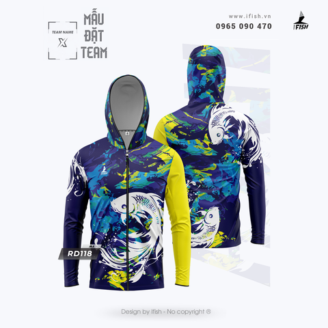 Áo câu cá chống nắng đẹp RD118