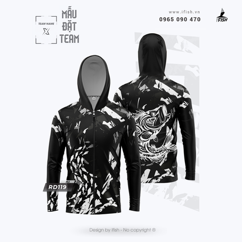 Áo câu cá chống nắng đẹp RD119