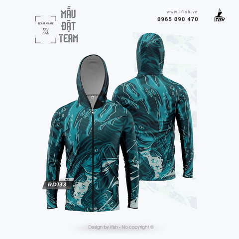 Áo câu cá chống nắng đẹp RD133