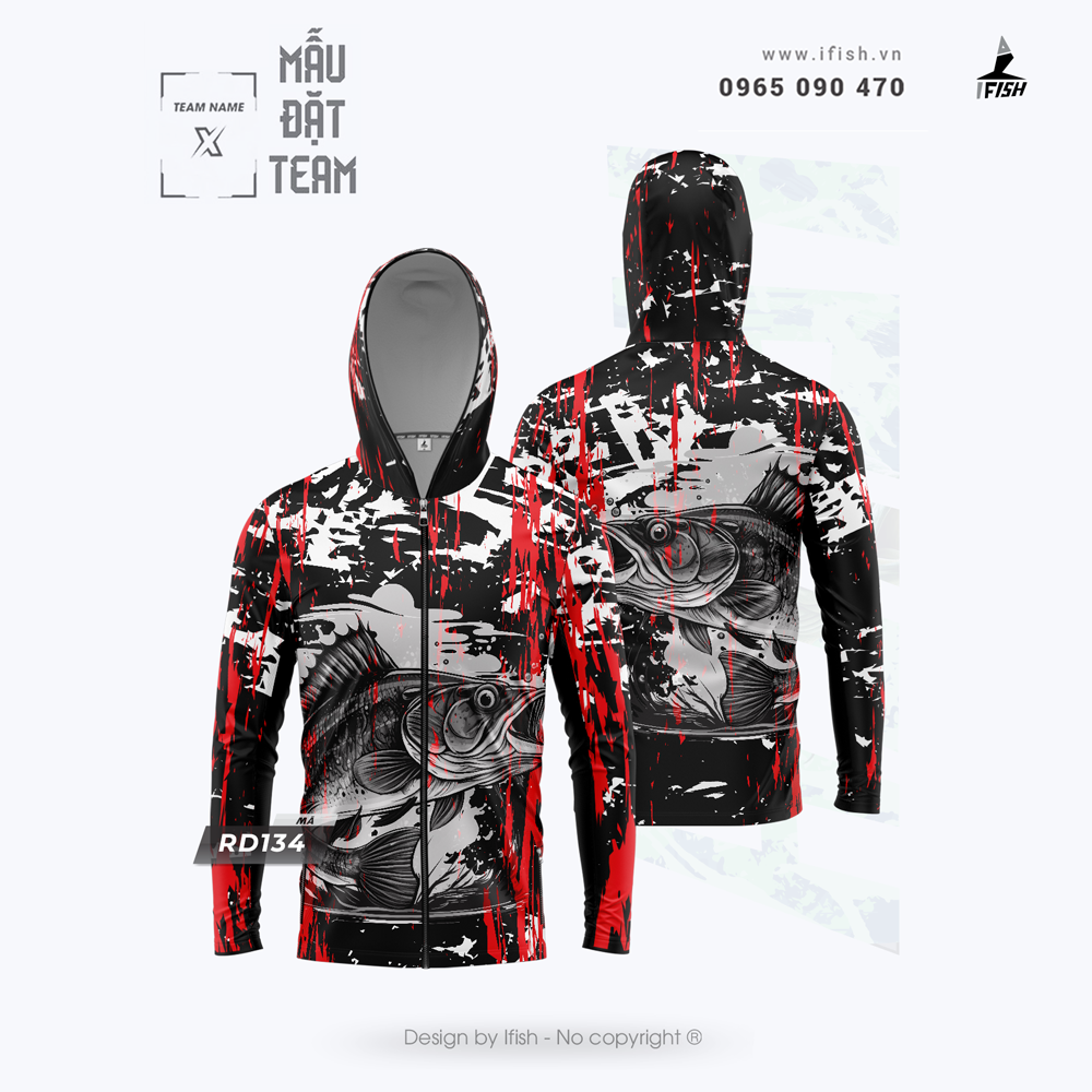  Áo câu cá RD134 