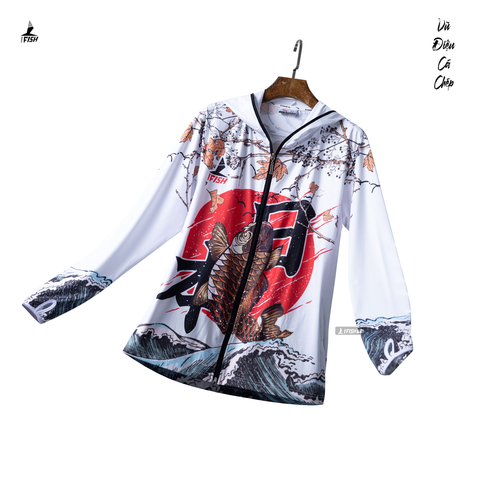 Áo đi câu cá đẹp vũ điệu cá chép