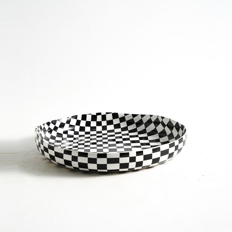 Moong Décor - Đĩa gốm caro trang trí | TR312 – MoongDecor - Art of ...