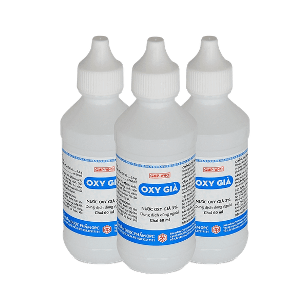  Nước oxy già 3% 