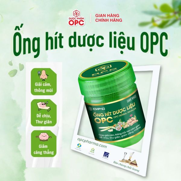  ỐNG HÍT DƯỢC LIỆU OPC 