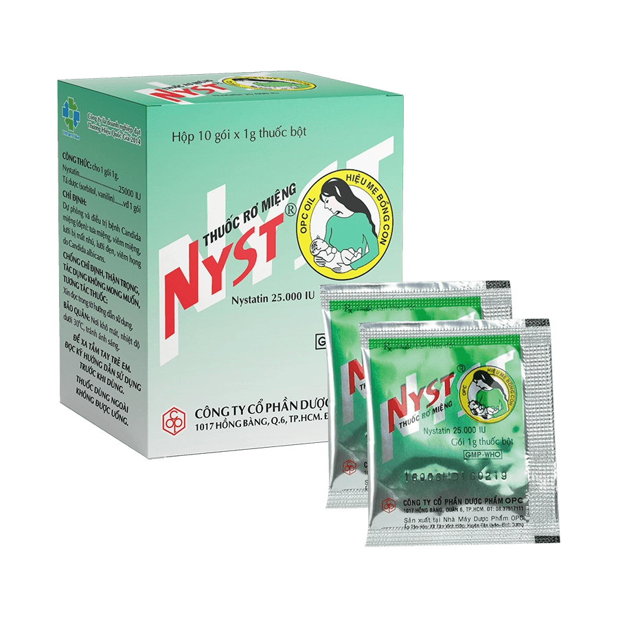 THUỐC RƠ MIỆNG CHO BÉ HỖ TRỢ LÀM SẠCH VÀ PHÒNG TRÁNH NHIỄM NẤM CANDIDIASIS HIỆU QUẢ