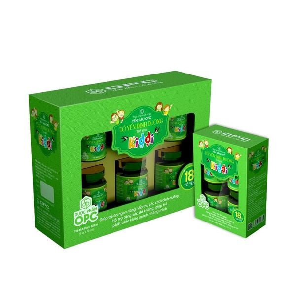  TPBS. YẾN SÀO OPC - TỔ YẾN DINH DƯỠNG TRẺ EM (KIDDI) 