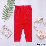  (Size 10-20kg) Quần legging bé gái màu trơn Q200422 