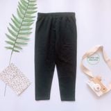  (Size 20-40kg) Quần legging dài bé gái màu trơn Q200422 