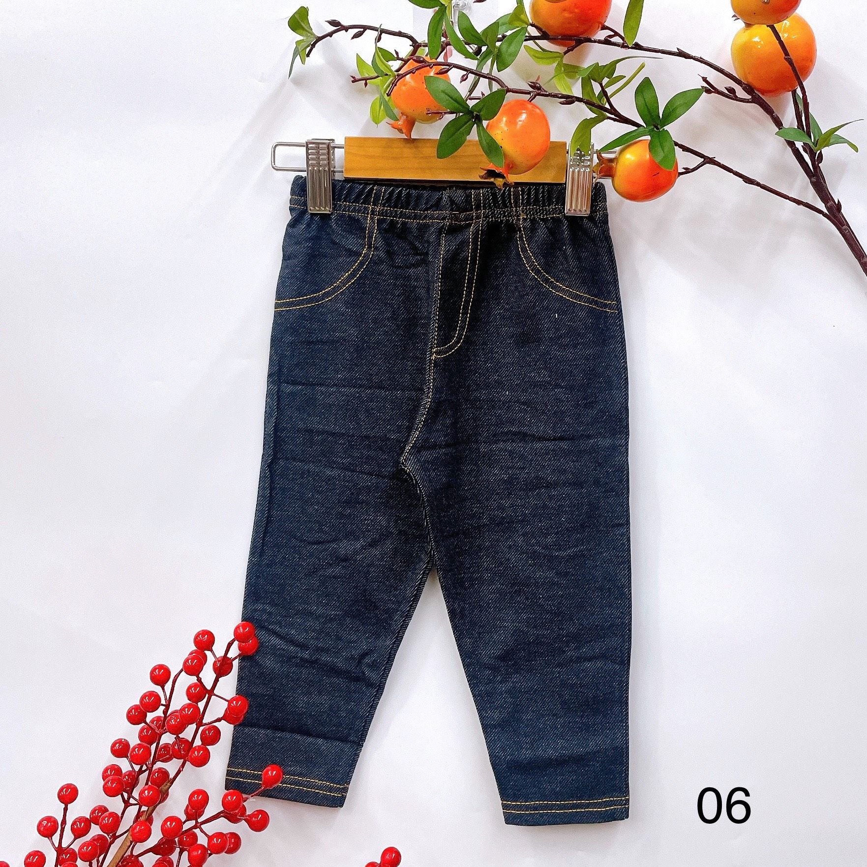  Quần Giả Jeans và Kaki Size Nhí QD080124 