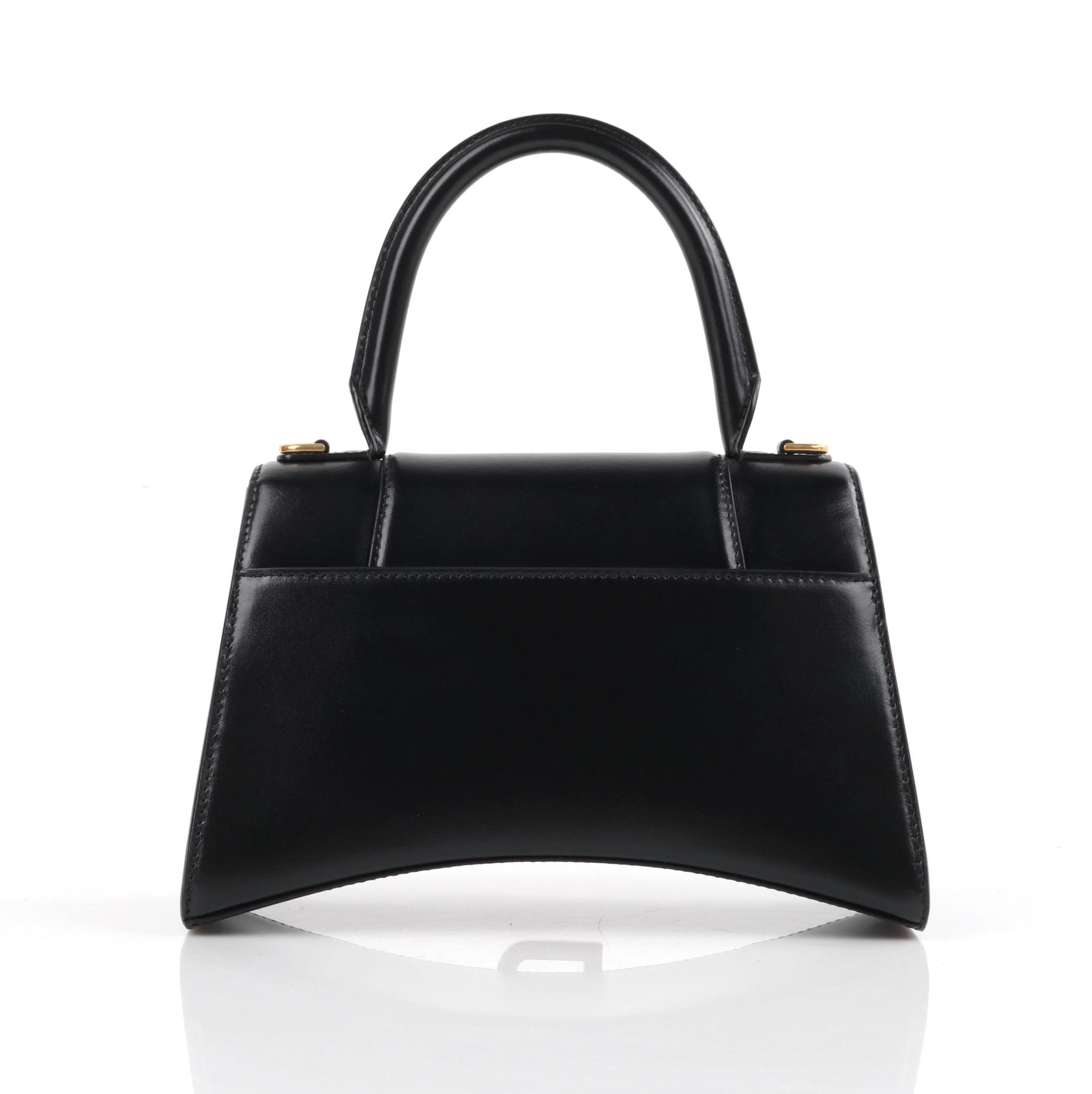Túi Balenciaga Hourglass Small Handbag Box In Black 7thkingdom