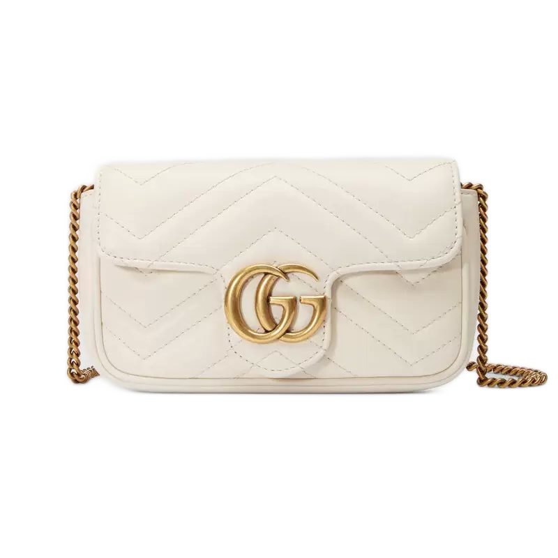 Túi Gucci Marmont Matelasse Super Mini Bag In White – 7thkingdom