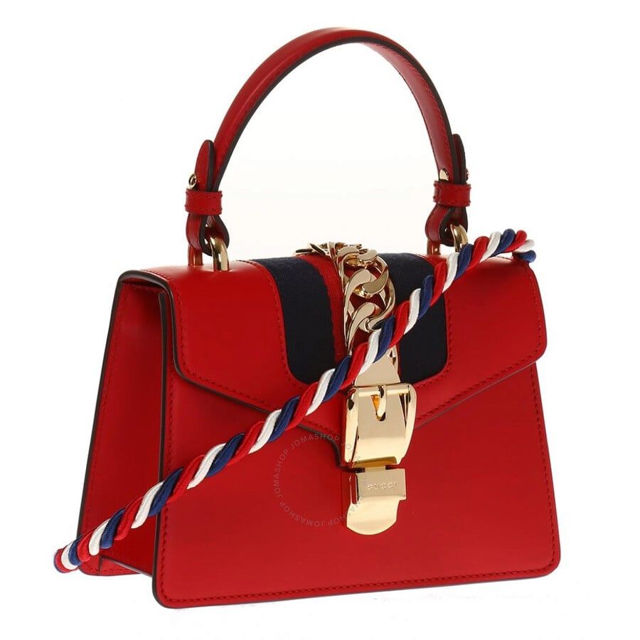Túi Gucci Ladies Sylvie Leather Mini Shoulder Bag in Red size 21 –  7thkingdom