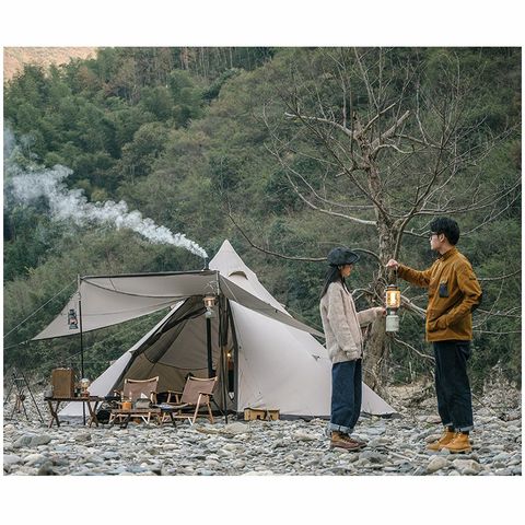 Lều Glamping 5-8 người bát giác kim tự tháp Naturehike Octagon Pyramid NH20ZP014