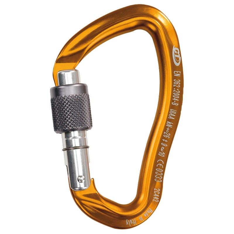 MÓC KHÓA CARABINER LEO NÚI CLIMBING TECHNOLOGY NIMBLE SG KHÓA XOAY (SCREWGATE) - 2C44202WFB