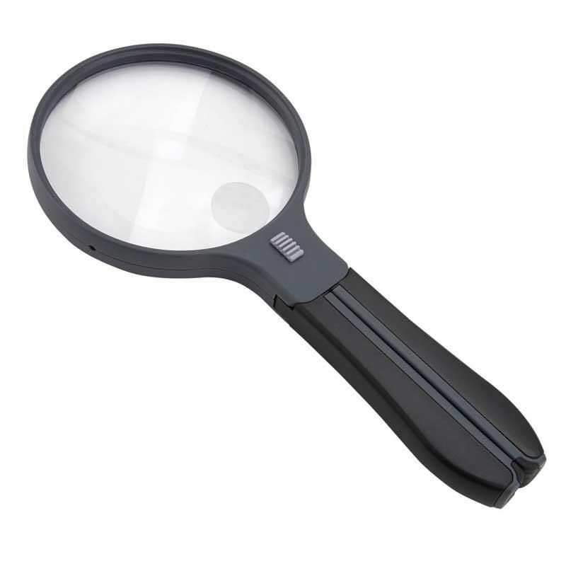 Kính lúp rãnh tay Carson Split Handle 2x Lighted Hands-Free Magnifier HF-11