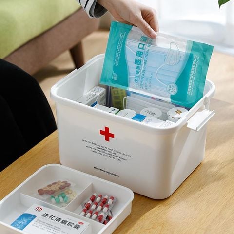 Hộp y tế cứu thương xách tay Shimoyama first aid box