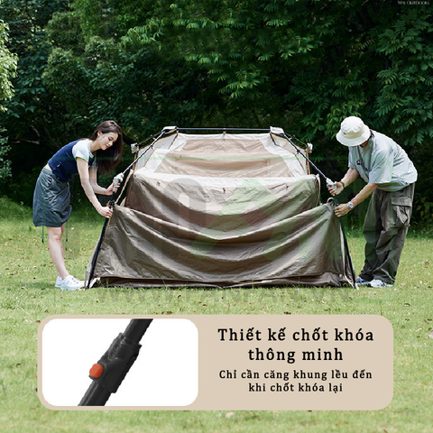 Lều Glamping tự bung 3 - 4 người Naturehike Village 5.0 CNK2300ZP022