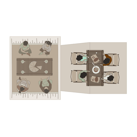 Lều Glamping tự bung 3 - 4 người Naturehike Village 5.0 CNK2300ZP022