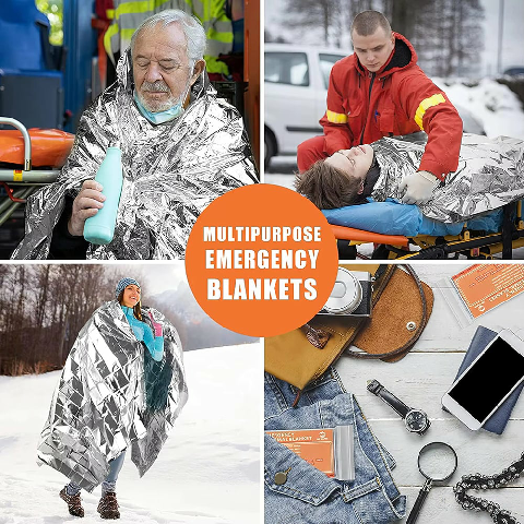 Mền giữ nhiệt cứu sinh SOS (Thermal Blanket) Vultura VTR-EB2401