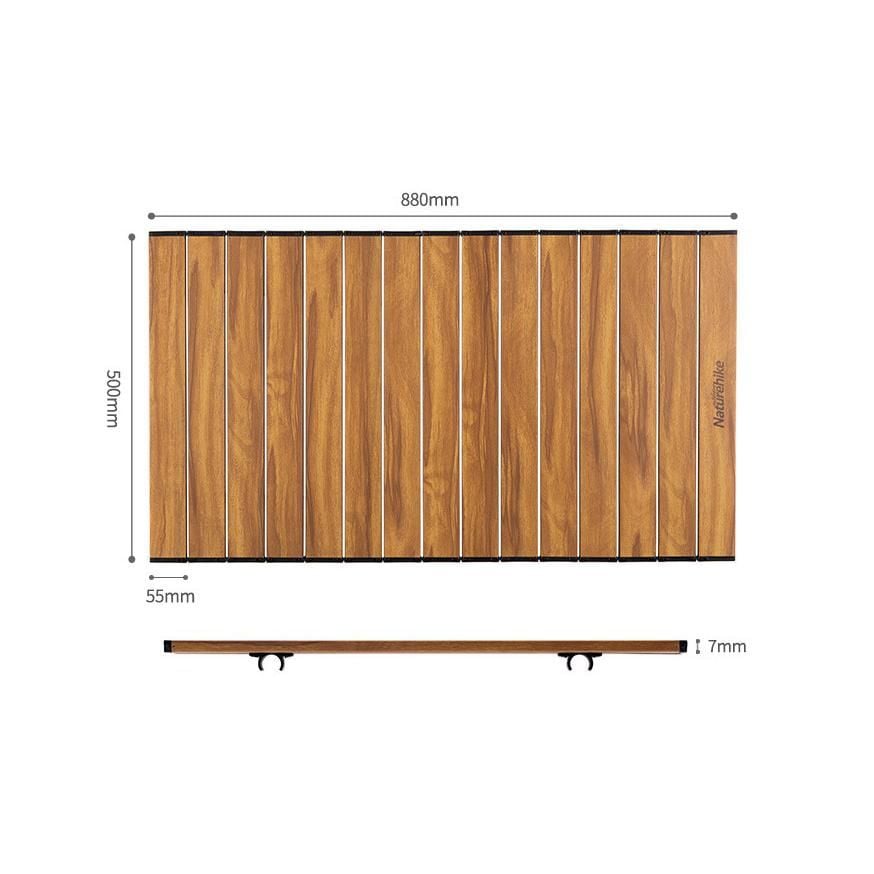 Mặt nhôm vân gỗ cho xe kéo Naturehike NH20PJ008