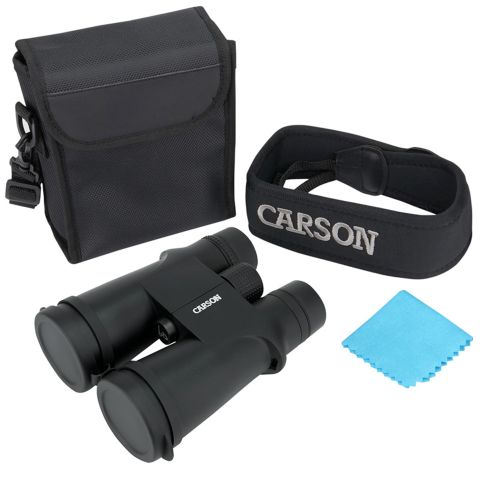 Ống nhòm chống nước Carson VP Series 12x50mm Full Sized Waterproof High Definition Binoculars VP-250