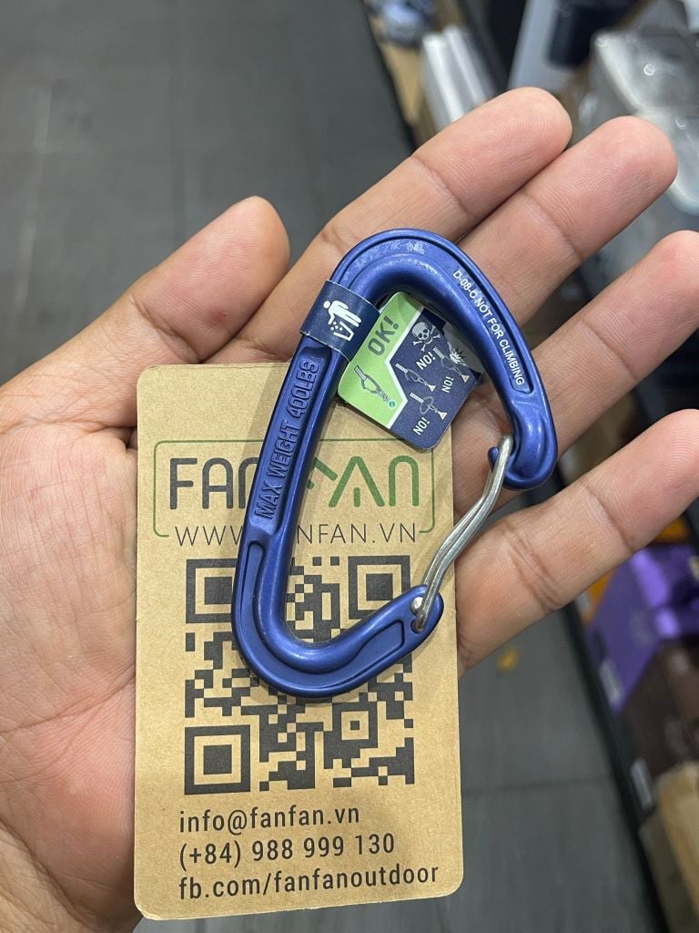 Carabiner nhôm ENO Deluxe 400lbs