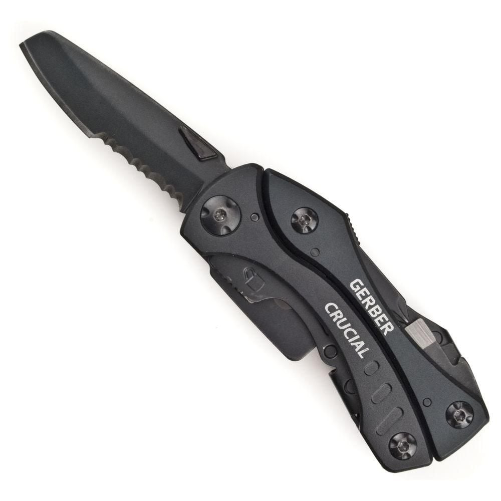 BỘ KỀM-DỤNG CỤ ĐA NĂNG GERBER CRUCIAL BLACK - WITH STRAP CUTTER