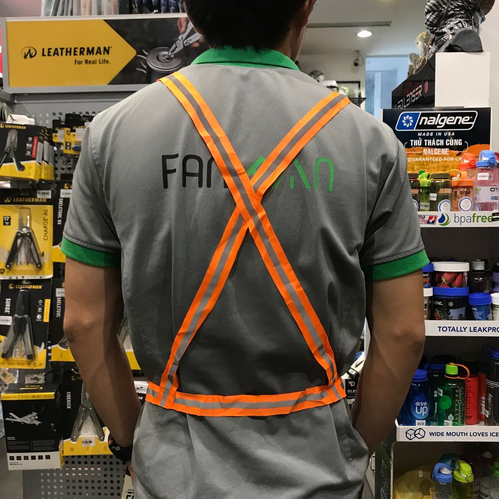 Áo Dây Phản Quang MADFOX 2.5