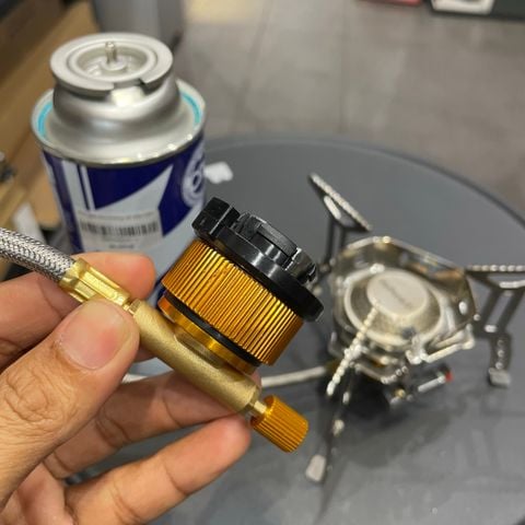 Bếp gas dã ngoại xếp gọn có đánh lửa Piezo và chắn gió Vultura VTR-GS2401