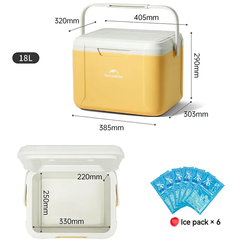 Thùng đá giữ lạnh dã ngoại mini xách tay Naturehike CNK2450CF012
